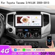 Android 13 10.33'' CarPlay Car Radio Stereo For Toyota Tacoma 2/HILUX 8GB+128GB