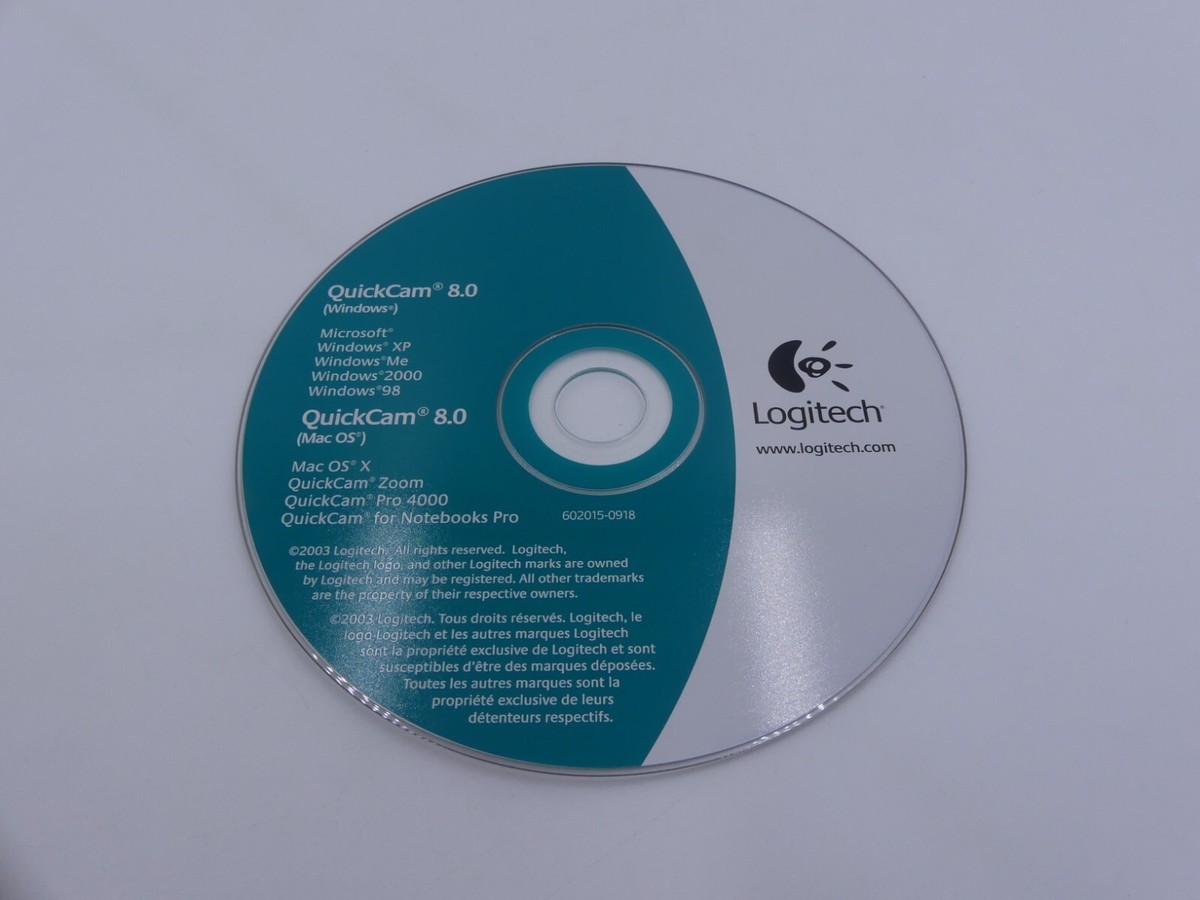 Logitech Quickcam CD For Windows XP me 2000 98 mac os x