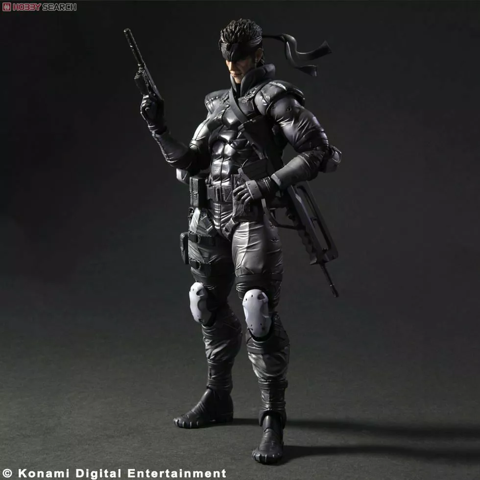 Metal Gear Solid SNAKE Play Arts Kai Figure LE 25th Anniversary Square Enix NEW