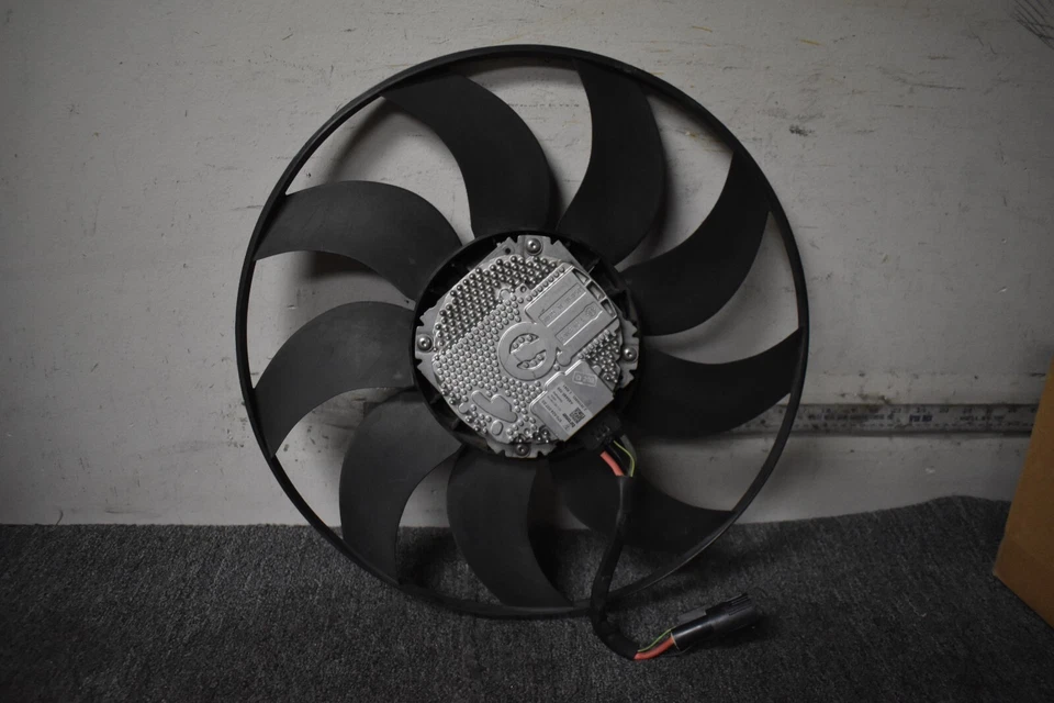VENTILADOR DE REFRIGERACIÓN RADIADOR PORSCHE PANAMERA 2010-2016 FÁBRICA OEM Foto 4 de 4