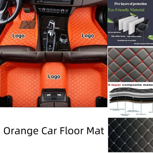 Car Floor Mat For Nissan Titan/Titan Crew Cab All Weather Auto Carpet Custom Mat - Imagen 31 de 38