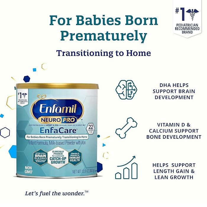 Enfamil EnfaCare NeuroPro Powder Formula oz cans Exp