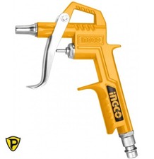 Pistola Aria Compressa Soffiaggio Compressore Innesto Rapido Canna Corta Ingco 