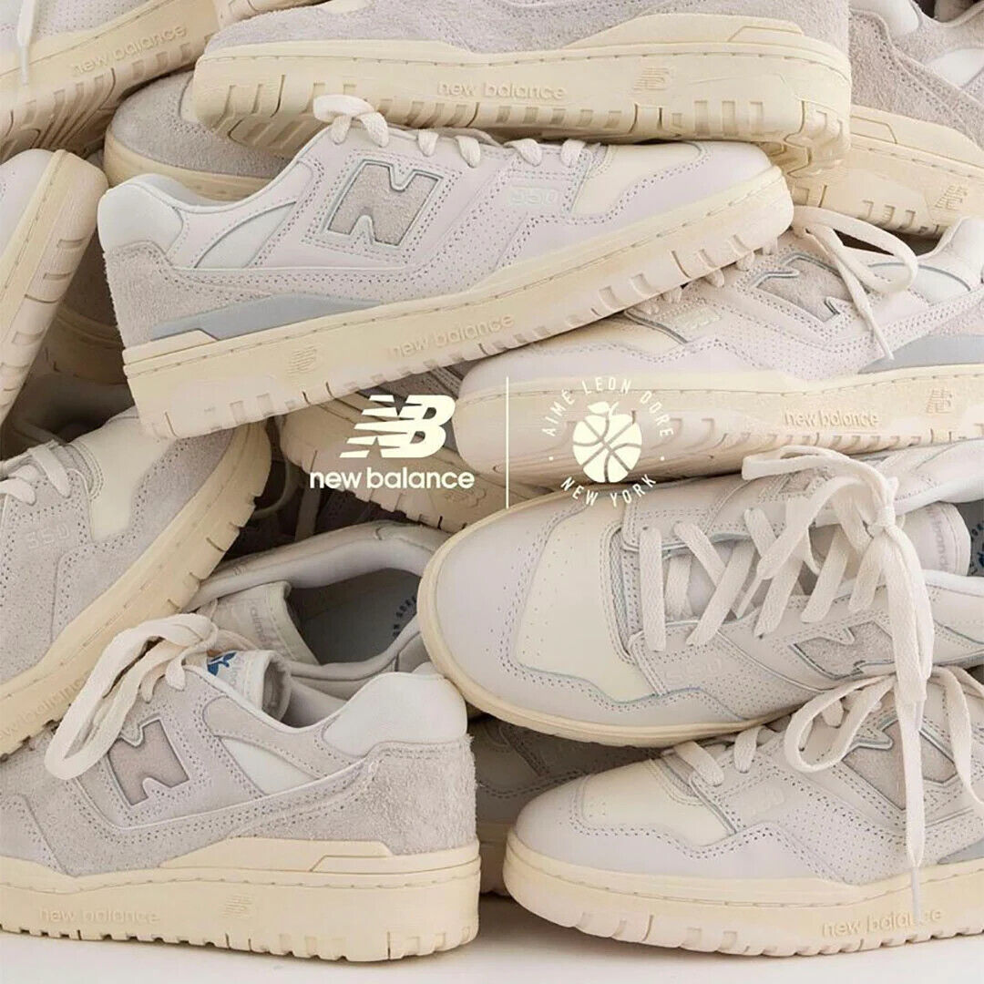 New Balance 550 x Aime Leon Dore / White/Suede / BB550AM1 New Balance 550 x Aime Leon Dore / White/Suede / BB550AM1