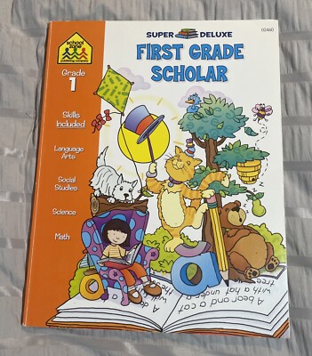 First Grade Super Scholar Workbook by Gigli, Judith Book Homeschool All Subjec