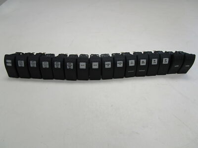 CARLING TECHNOLOGIES ILLUMINATED ROCKER SWITCHES (SET OF 16) MARINE BOAT