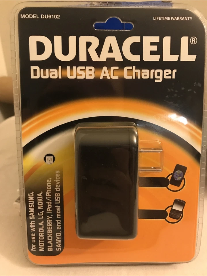 Зарядное устройство переменного тока Duracell Dual USB (DU6102) может заряжать 2 устройства одновременно - Изображение 3 из 3