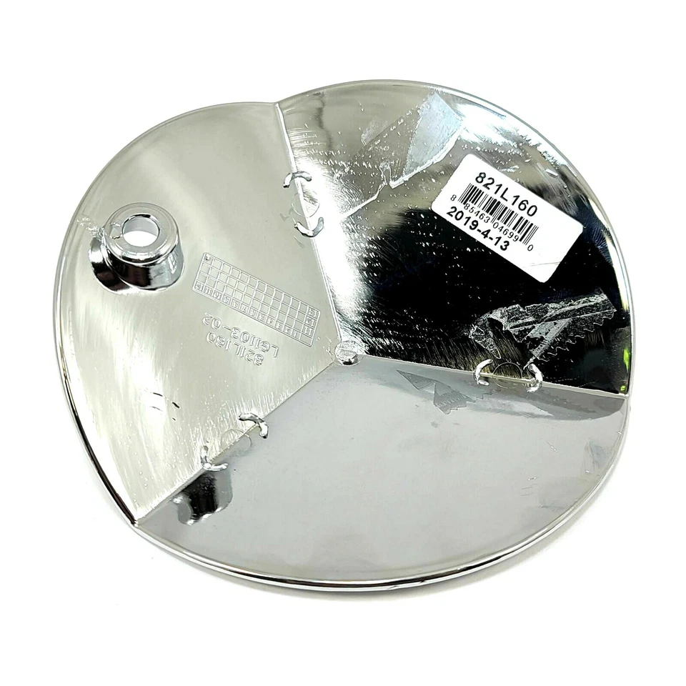 4x NUEVAS tapas centrales de pernos cromados Helo 6 3/16" para rueda de 20" SOLO HE357 821L160 Foto 3 de 4