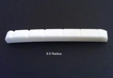 True Custom Shop® Slotted Curved Bone Nut for Fender Strat/Tele 9.5 Radius