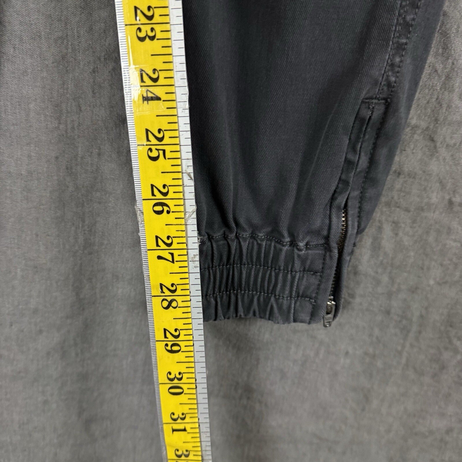 Spanx Women’s Size Small Solid Gray Stretch Twill… - image 12