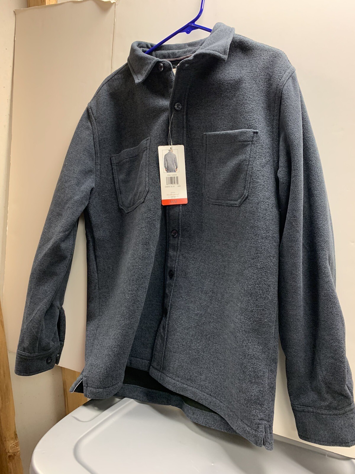 Old Navy Vintage Mens Jacket Medium Charcoal