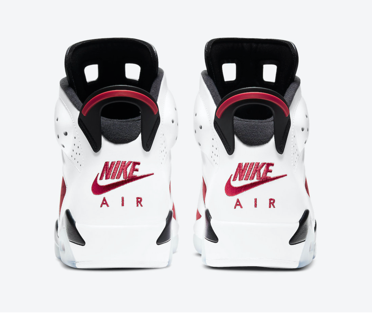 Nike Air Jordan Retro 6 VI Carmine 2021 OG Red Black White Mens 