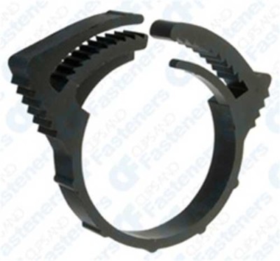 25 Single Bond Nylon Hose Clamps 61/64''