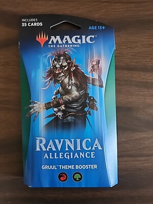 Ravnica Allegiance Gruul Theme Booster Pack - New English Sealed Magic |  eBay