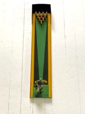 Vintage Baldwin King Pin No 300 Bowling Alley Tin Litho Toy Complete Pins Balls