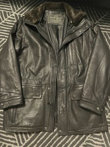 weatherproof leather jacket