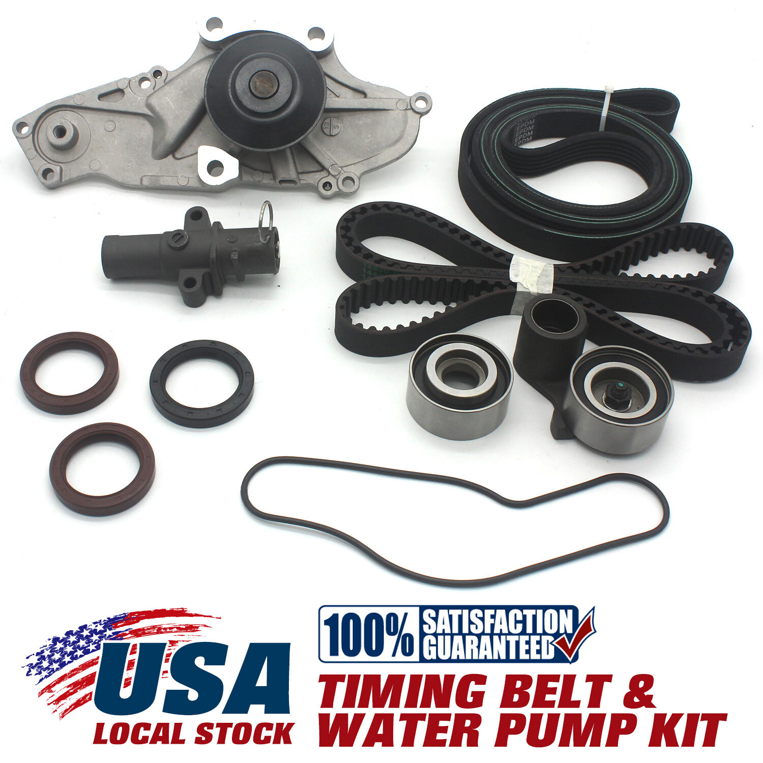 Timing Belt Kit Water Pump for Honda Accord Pilot Acura TL 3.5L 3.7L VTEC SOHC