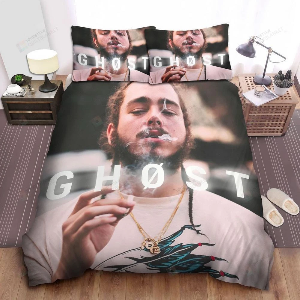 Post Malone Song Ghost Bedding Set
