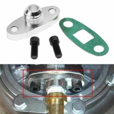For Gt40gt45gt55t3t4 Turbo Oil Drain Outlet Flange Gasket 10an Kits Adapter