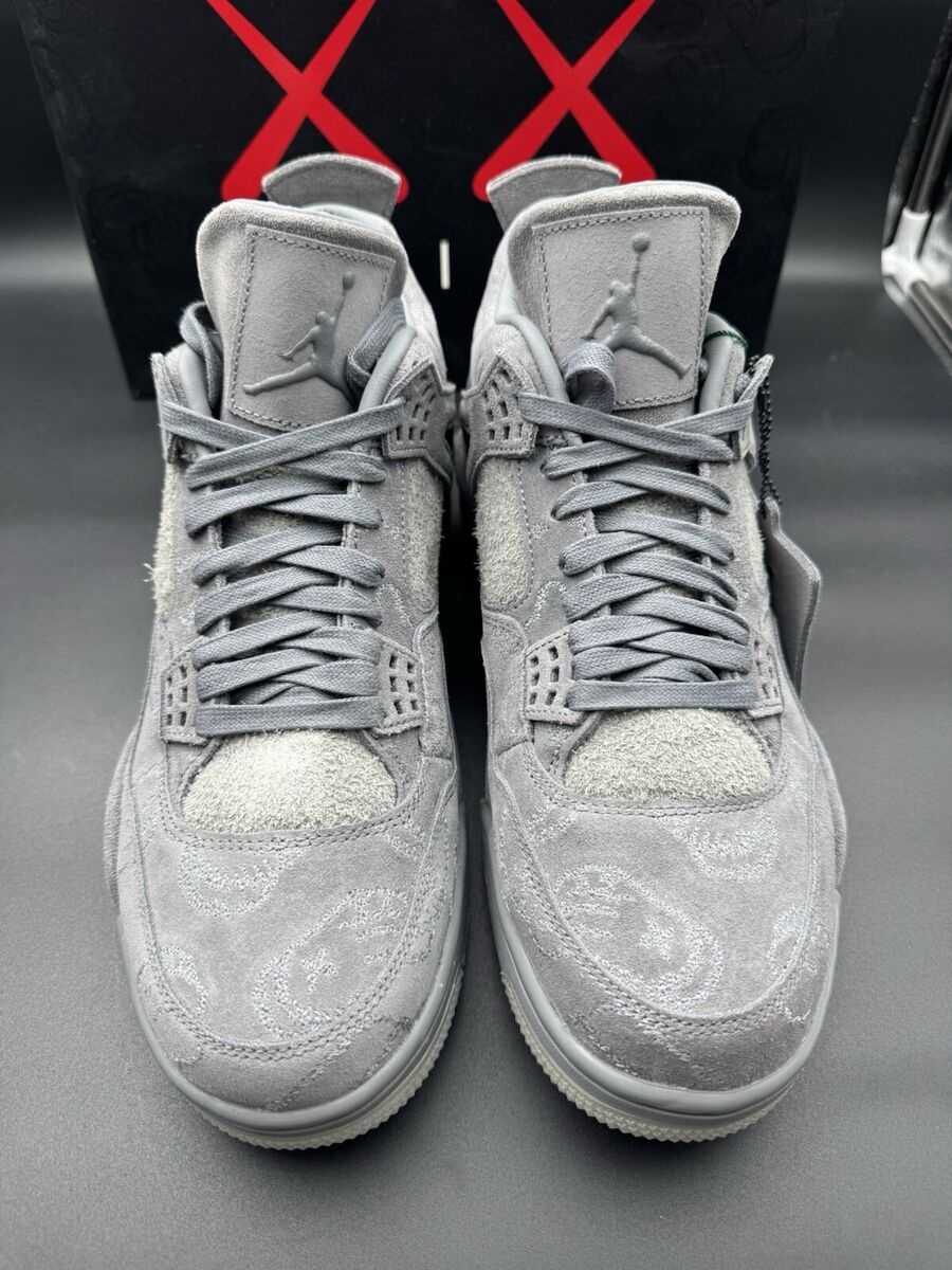NEW Nike Air Jordan 4 Retro Grey Kaws Size 10 930155-003 | eBay NEW Nike Air Jordan 4 Retro Grey Kaws Size 10 930155-003 | eBay