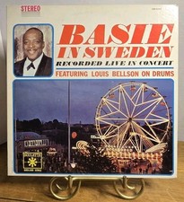 Count Basie - Basie In Sweden LP - 1962 Roulette SR-52099 Stereo Louis Bellson