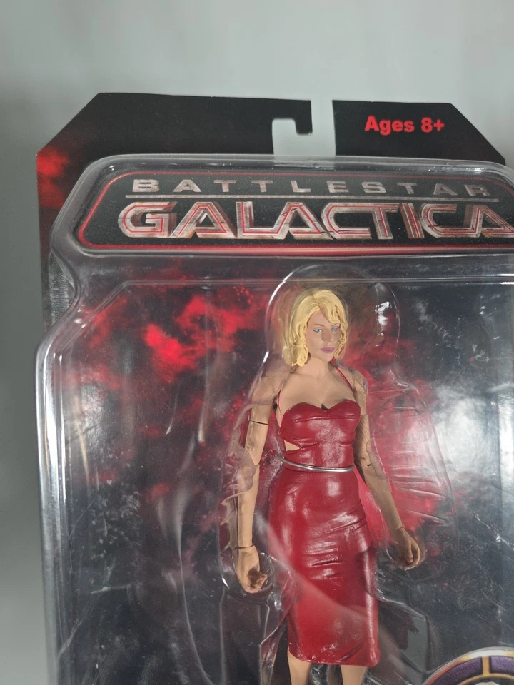 Battlestar Galactica SIX Action Figure Red Dress Diamond Select Toys 2007 NIB - Image 2 of 4