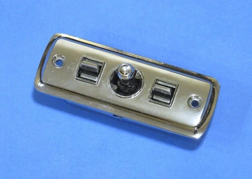 1971-76 CADILLAC BUICK OLDSMOBILE OEM 6-PIN POWER SEAT SWITCH 4305819 - LH