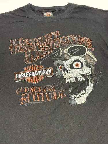 Harley Davidson Sturgis T-Shirt Men’s XXL Motorcycles Old School Attitude 2012 - Picture 4 of 9