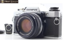 Exc 5 w/Manual Adapter Olympus OM10 35mm Film Camera 50mm f1.8 Lens From JAPAN