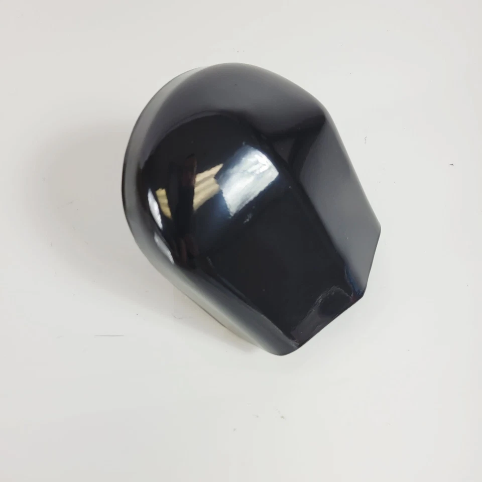 Cubierta de cuerno negra con recubrimiento en polvo genuina Harley Davidson Touring Softail Dyna OEM Foto 3 de 4