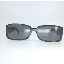 Gucci GG 2564/S Sunglasses Green Tortoise Shell Rectangular Made in Italy 60-16