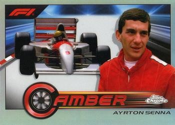 2023 Topps Chrome Formula 1 Ayrton Senna Camber #CAM-AS
