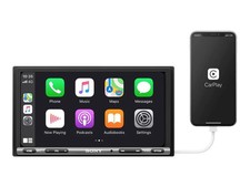 Double DIN Car Stereo 7 Inch Touchscreen Apple CarPlay Android