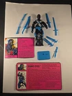 VINTAGE 1993 GIJOE NINJA FORCE SNAKE EYES COMPLETE NR-MT UNBROKEN FILECARD