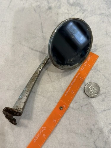 Vintage Add On Side Mirror ** HEAVY WEAR*