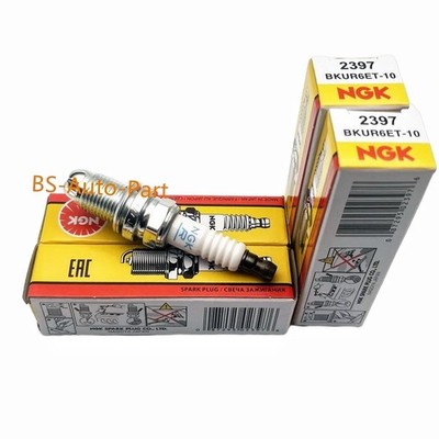 4Pcs Original NGK Zündkerzen 1.4 1.6 Für BKUR6ET-10 2397 101000033AA 101000051AA