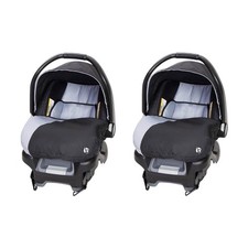 Baby Trend Ally Baby Infant Car Seat Travel System with Cover, 2-Pack, Stormy