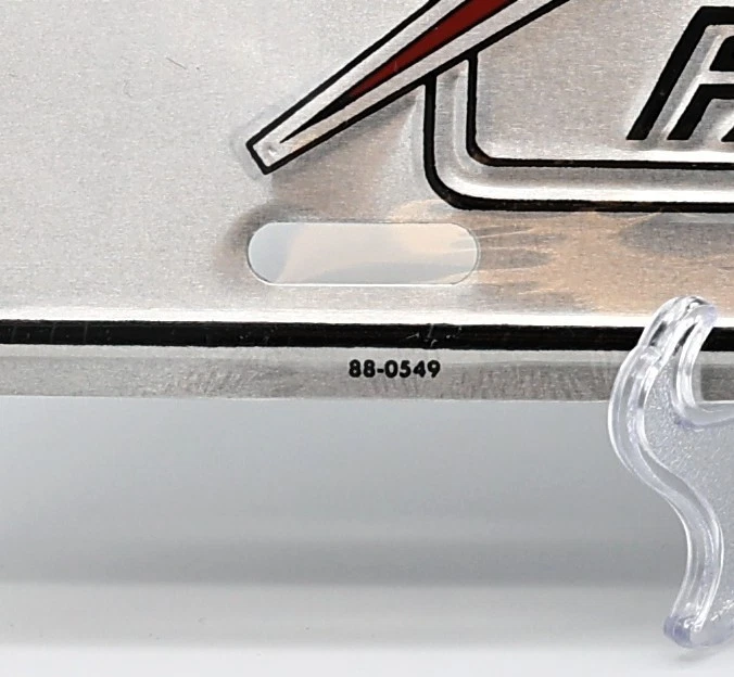 DALE WONHARDT FAN CLUB RCR 1988 PLACA DE METAL VINTAGE ¡TODAVÍA SELLADA! RARO Foto 2 de 3