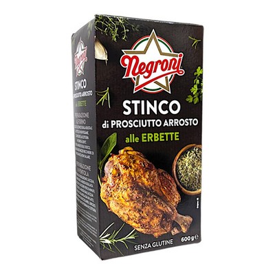 Negroni Stinco di Prosciutto Arrosto alle Erbette, Kräutergebratener Schinkenschaft 600g