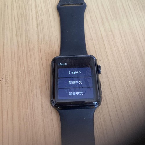Apple Watch Series 1 SE 38mm 40mm GPS Silver Stainless Steel Hermes Model Black - 第 9/12 張圖片