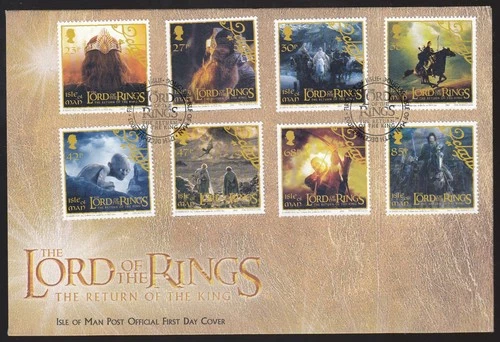 Isle of Man 2003 FDC The Lord of the Rings - The Return of the King