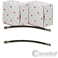 2X NK BremsschlÄUche Hinten Passend FÜR Nissan Prairie Sunny | 852204