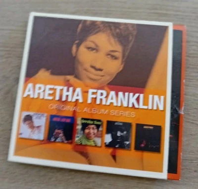 ARETHA FRANKLIN. 5 X CD ORIGINAL ALBUM SERIES DIGIPACK - Photo 1/2