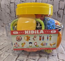 Kidila 13pcs Baby Rattle Series Bucket Of Rattles AM1, NIOP