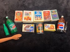 Tyco Kitchen Littles Lot Mountain Dew / Pepsi / Kelloggs / Del Monte / Nabisco