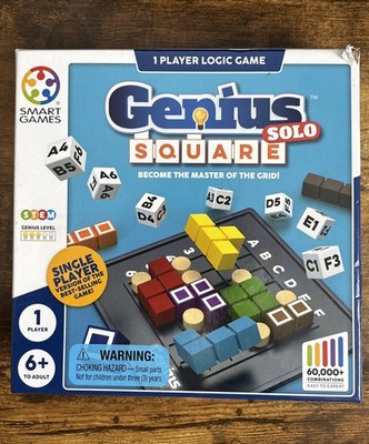 Genius Square Solo Game