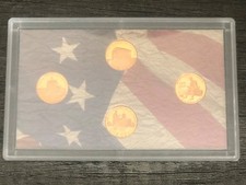 2009-S 4-coin Lincoln Bicentennial Formative Years Penny Proof Set