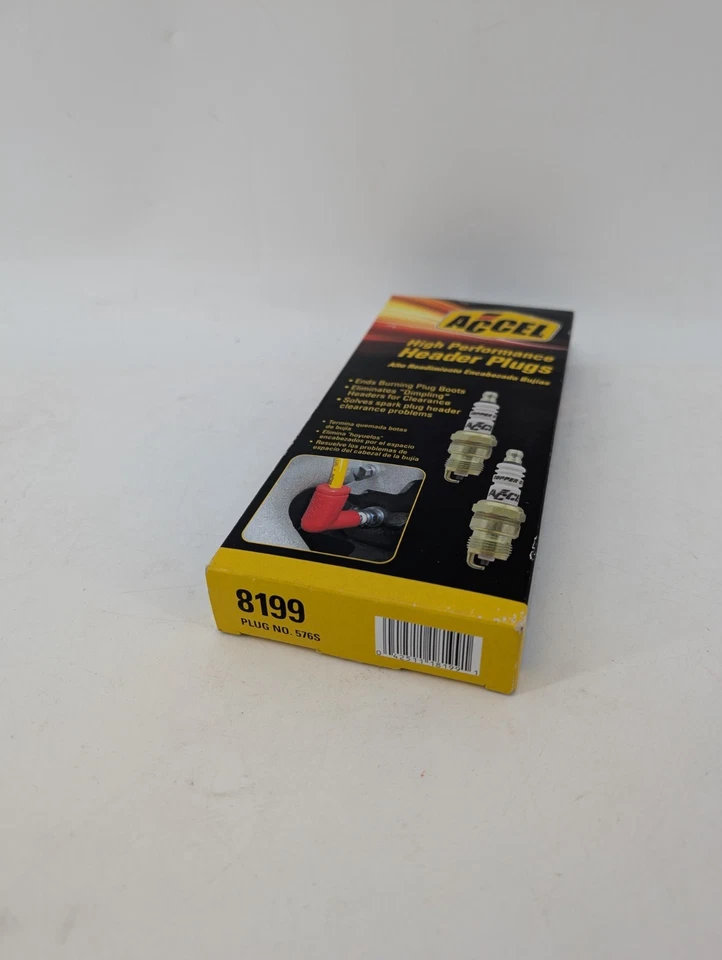 Velas de ignição curtas ACCEL 8199 HEADER 8 - Imagem 4 de 4