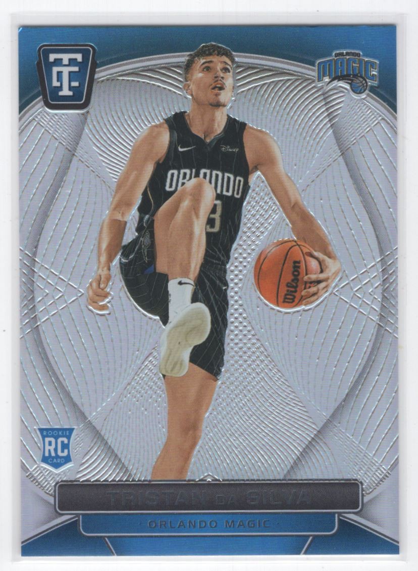 #142 2024-25 Panini Totally Certified Base Tristan Da Silva Rookie Orlando Magic