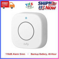 Eufy Indoor Siren E20, 110dB Alarm Siren, Flexible Installation Options Reliable